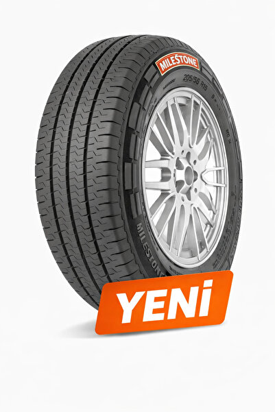 Milestone 195/60R16 C TL 99/97T 6PR Vanmile Kamyonet Yaz Lastiği (Üretim 2026)