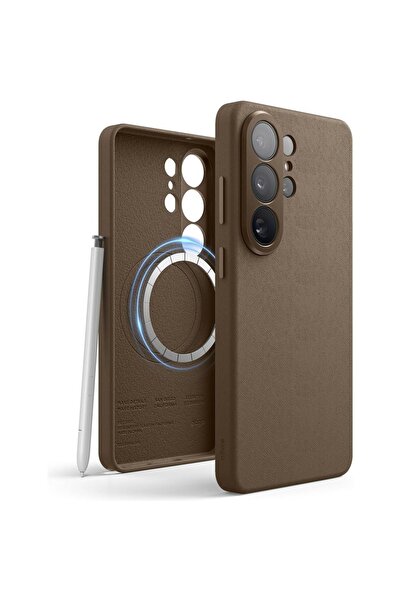 Elago Θήκη Samsung Galaxy S26 Ultra Magnetic Leather από Vegan Δέρμα με MagSa...