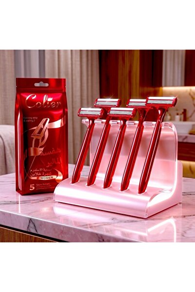colier Women's Razor Blades - Pack of 5 Achieve a Smooth and Close Shave with...