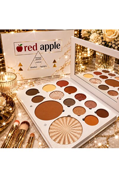 Red Apple Red Apple Multi-Use Makeup Palette Achieve a Comprehensive Look wit...