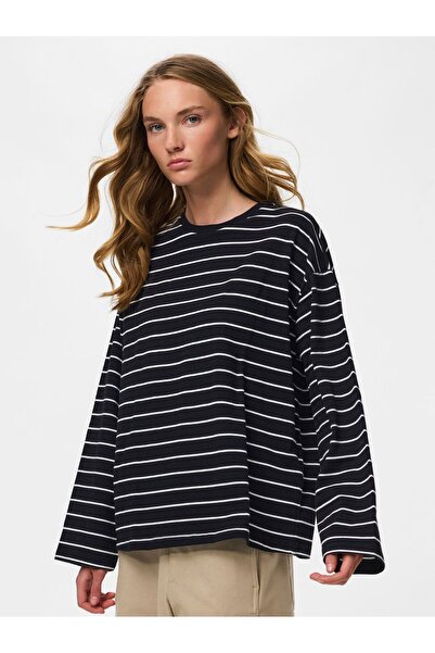 PIECES Top s dlouhými rukávy PCSADIE