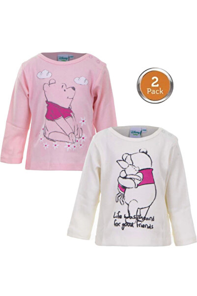 Disney Set de 2 bluze pentru copii Winnie the Pooh, mărimea 68/74 cm, mâneci ...