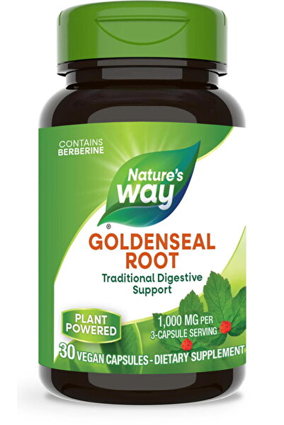 Nature's Way Goldenseal 330mg 30cps Secom,