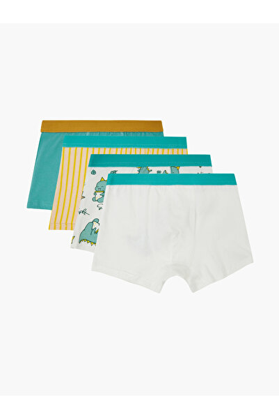 Styli Teen Boys Pack of 4 - Printed Cotton Boxers