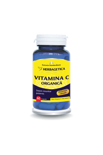 herbagetica Vitamina C Organica 60cps