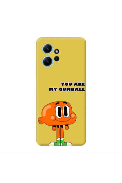 Other Xiaomi Redmi Note 12 4G You are my gumball Yellow Colored Silicone TPU ...