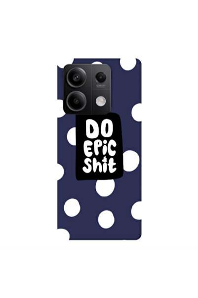 Other Xiaomi Redmi Note 13 5G Do Epic Shit Dark blue Colored Silicone TPU Θήκη
