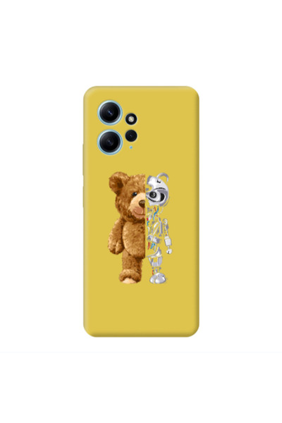 Other Xiaomi Redmi Note 12 4G Glacier Yellow Colored Silicone TPU Θήκη