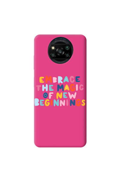 Other Xiaomi Poco X3 /X3 Pro Embrace Fuchsia Colored Silicone TPU Θήκη