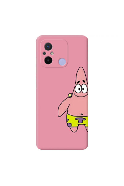 Other Xiaomi Redmi 12C Spong 1 Pink Colored Silicone TPU Θήκη