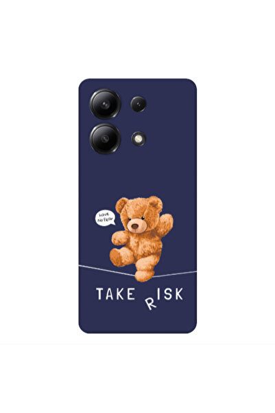 Other Xiaomi Redmi Note 13 4G Take risk Dark blue Colored Silicone TPU Θήκη