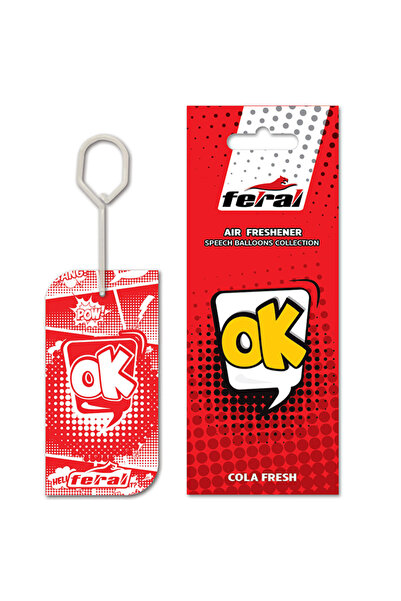 OEM Αρωματικό Αυτοκινήτου Κρεμαστό Feral Speech Collection OK 1 Τεμάχιο