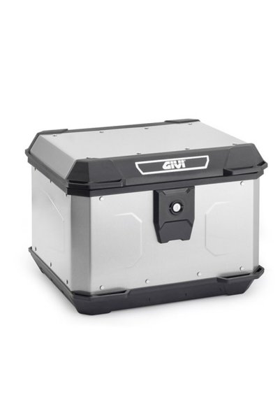 Givi Βαλίτσα 44 λίτρα ALP44A αλουμίνιο monolock με πιάστρα + κιτ τοποθέτησης
