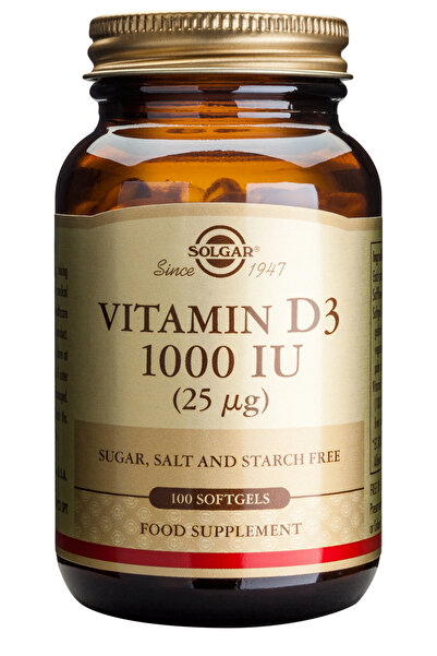 Solgar Vitamina D3 1000iu 100cps