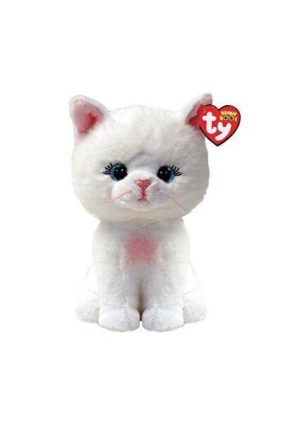 TY Beanie Boos Αμέλια Αφράτη Λευκή Γάτα 15 εκ. (1607-37377)