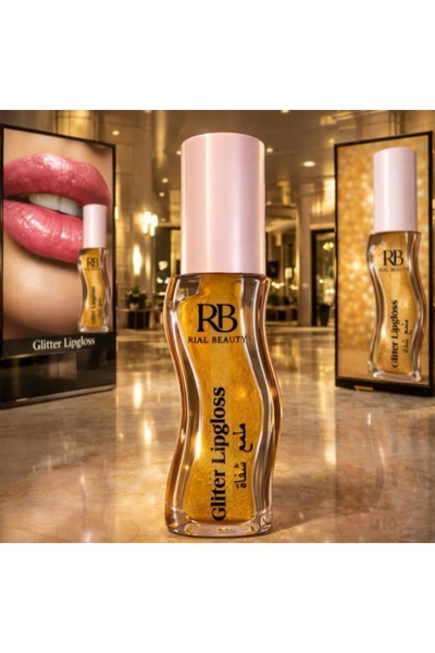colier Glitter Lip Gloss – Add a Touch of Glamour to Your Look with This Eleg...