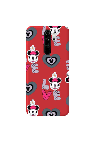 Other Xiaomi Redmi Note 8 Pro Minnie Red Colored Silicone TPU Θήκη