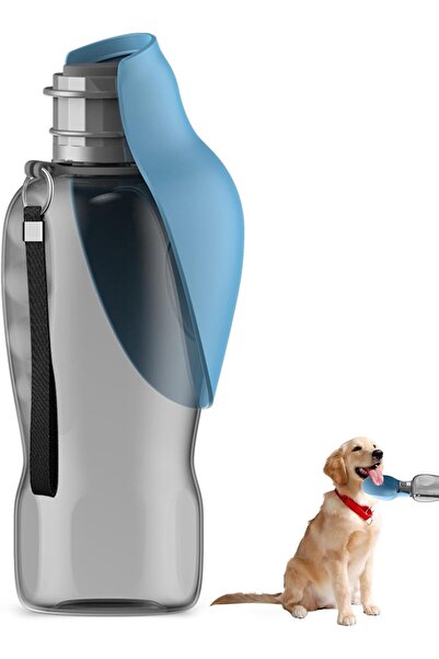 Arabest Dog Water Bottle,Portable,Leak-Proof,800ML,One-Button,for Outdoor Wal...