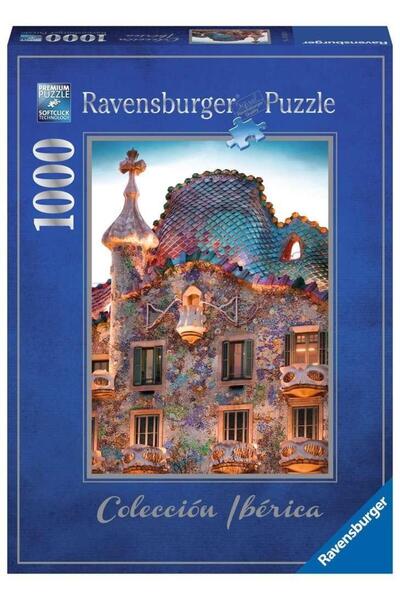 RAVENSBURGER Puzzle Ravensburger, Casa Batllo, 1000 piese, 70x50cm