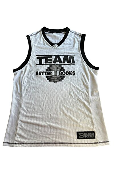BETTER BODIES Football Tee White