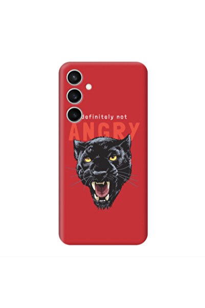 Other Samsung S24 Plus Pointed teeth Red Colored Silicone TPU Θήκη