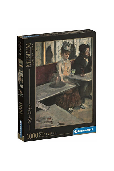 CLEMENTONI Puzzle Degas Intr-o cafenea, 1000 piese