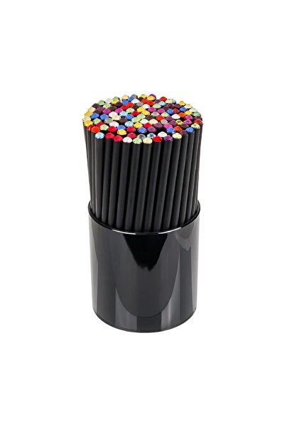 MC Micostore Creion grafit Diamant KS2604, HB, corp rotund negru, acryl, cap ...
