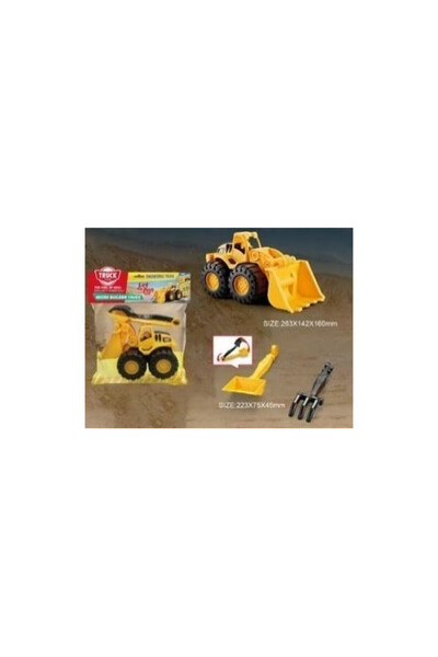 OEM Buldozer de construcții Madej PVC, 30x14x32 cm - Mașină de jucărie pentru...
