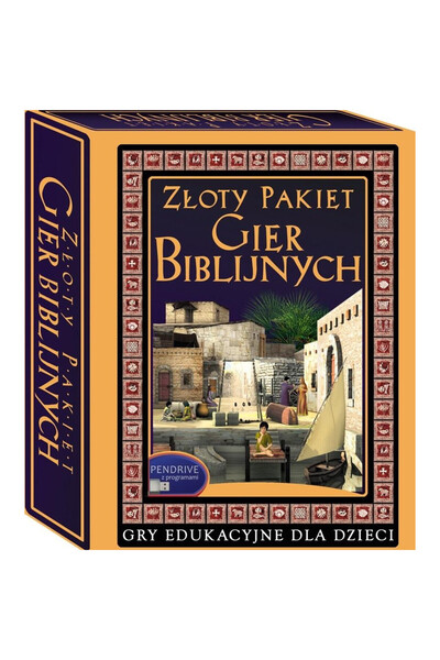 OEM Pachetul de Jocuri Biblice Pasterz Zloty pe stick USB, 4 programe educați...