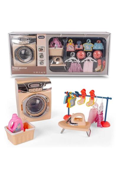OEM Lena Set de electrocasnice pentru copii masina de spalat cu sunet si lumi...