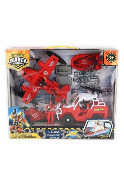 OEM Set de salvare ADAR - vehicul cu figurine pentru copii 3+