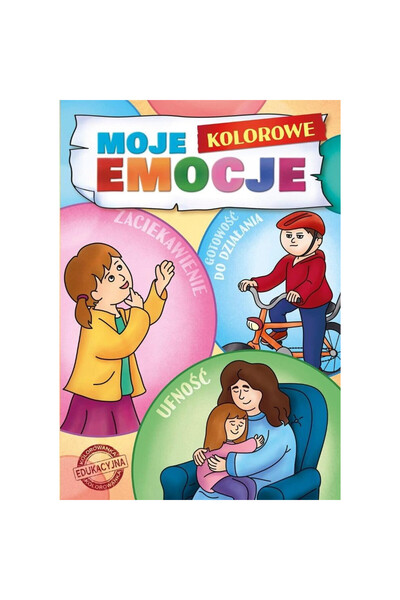 OEM HOTbook Emotiile Mele Colorate carte cartonata despre emotii pentru copii