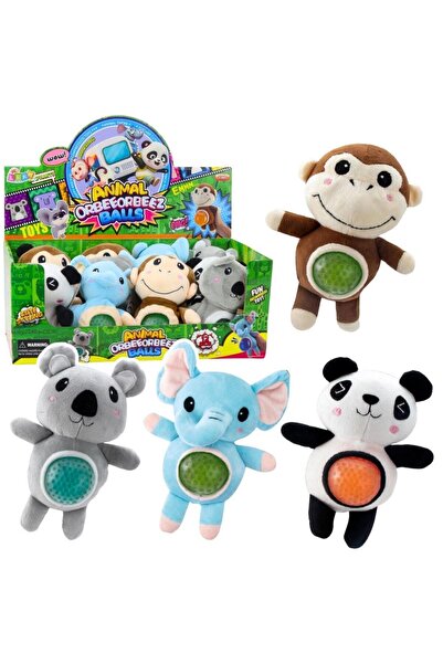 OEM Jucărie senzorială super moale, de pluș, cu bile, 17 cm Leantoys MIX