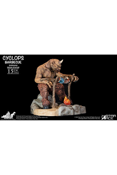 OEM Figurina Star Ace Toys Diorama Cyclops Barbecue multicolor 19x25x38cm