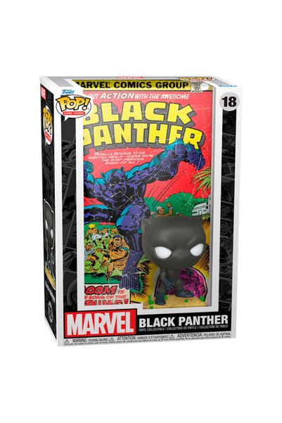 OEM Figurina cu Black Panther, FunKo, Negru/Alb