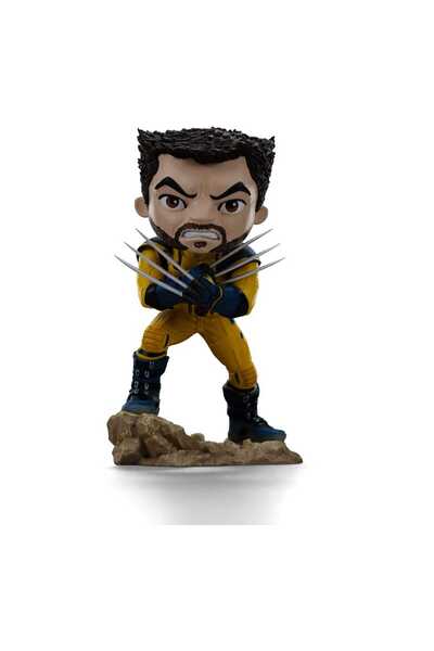 OEM Figurina PVC Unmasked Wolverine, Iron Studios, 14x8x9cm, multicolor