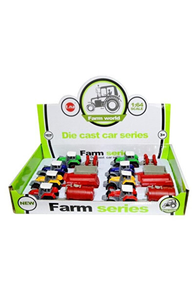 OEM Tractor colorat cu remorcă SWEDE – Jucărie pentru copii 3+