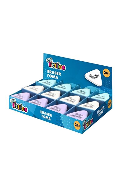 The Littlies Τριγωνική Γόμα 37x37x8mm 3 Χρώματα