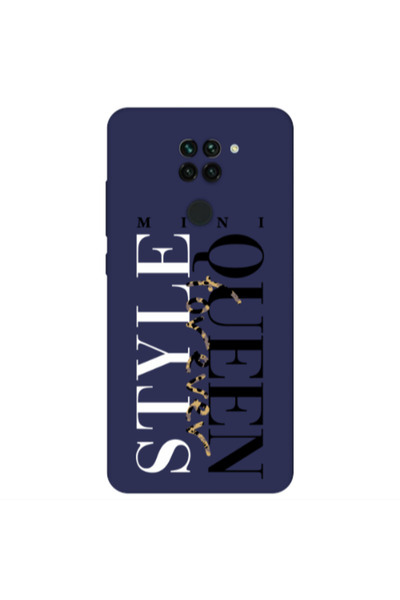 Other Xiaomi Redmi Note 9 Mini Quen Forever Dark blue Colored Silicone TPU Θήκη