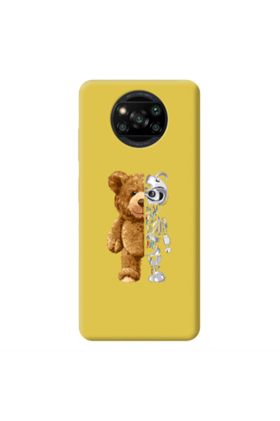 Other Xiaomi Poco X3 /X3 Pro Glacier Yellow Colored Silicone TPU Θήκη