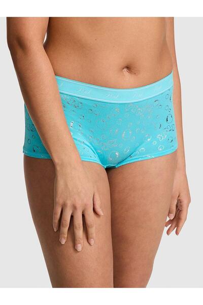 PINK Logolu Pamuklu Boyshort Külot