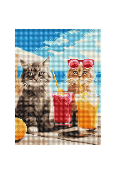 ideyka Mozaic diamant 30x40 cm – Loc pitoresc (fără ramă)