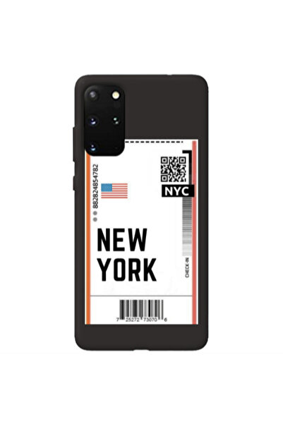Other Samsung S20 Plus New York NYC Black Colored Silicone TPU Θήκη