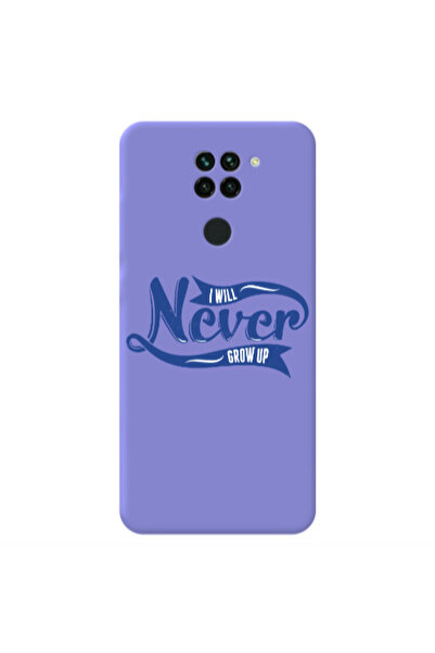 Other Xiaomi Redmi Note 9 I Will Never Grow Up Purple Colored Silicone TPU Θήκη