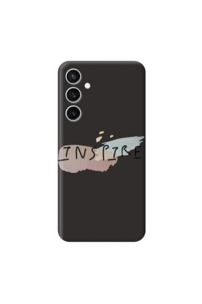 Other Samsung S24 Plus Inspire Black Colored Silicone TPU Θήκη