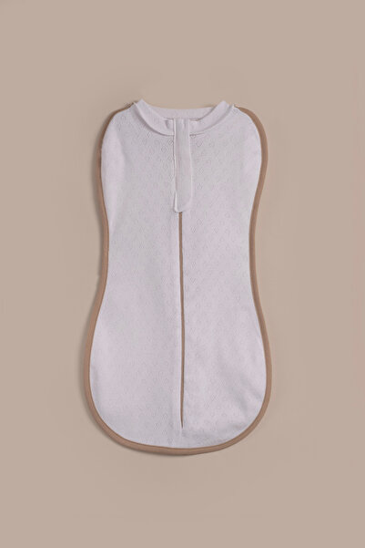 VAUVA 100% Cotton Breathable Baby Swaddle Sleeping Bag with Zipper