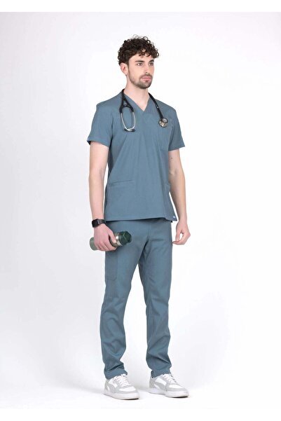 oksijen uniform نيون برو - أخضر بترولي (بنطلون قصير وبنطلون كامل الطول)