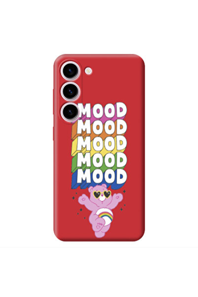 Other Samsung S23 Plus Mood Red Colored Silicone TPU Θήκη