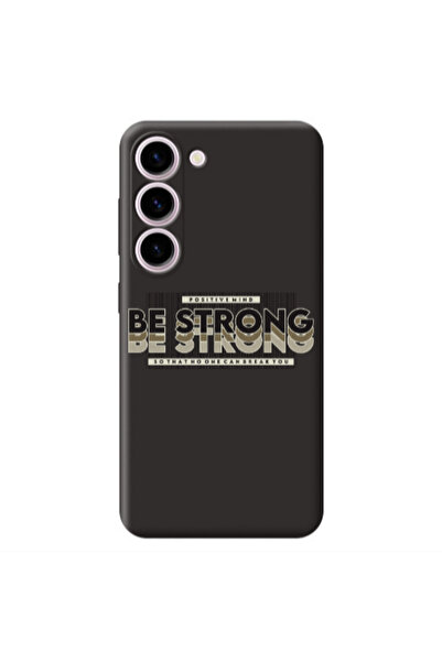 Other Samsung S23 Plus Positivemind Black Colored Silicone TPU Θήκη