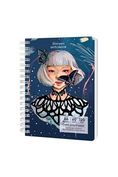 MC Micostore Blocnotes A5 , 60 file, 120g, velin, cu spira, 14.8x21cm, harumi...
